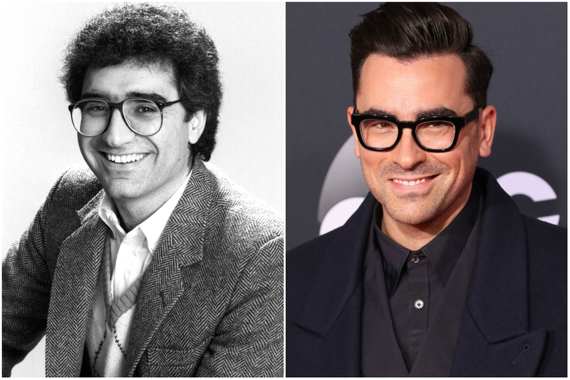 Eugene Levy y Dan Levy | Getty Images Photo by Michael Ochs Archives & Taylor Hill/FilmMagic