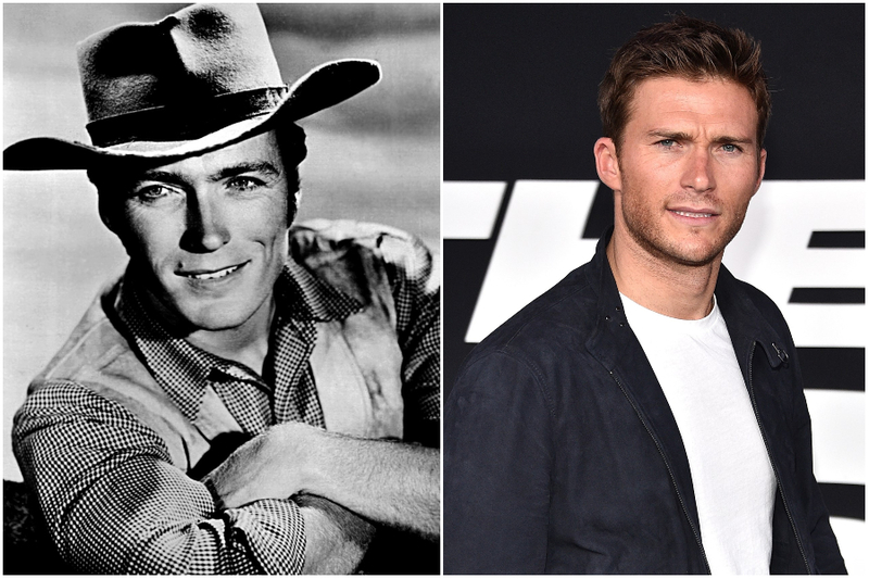 Clint Eastwood y Scott Eastwood | Alamy Stock Photo by Archive PL & Getty Images Photo by Kevin Mazur