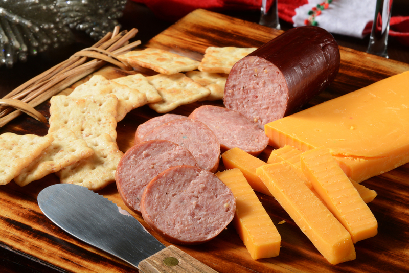 Summer Sausage Snack Platters | MSPhotographic/Shutterstock