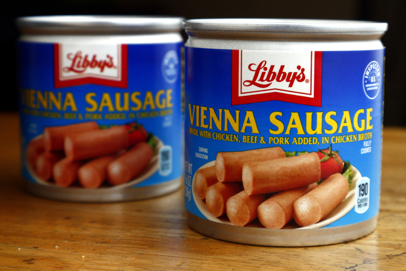 Vienna Sausage | Alamy Stock Photo by danilo pinzon, jr