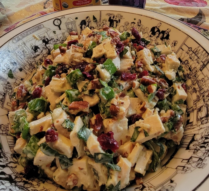 Chicken-Cranberry Salad | Imgur.com/TasteOfNoise