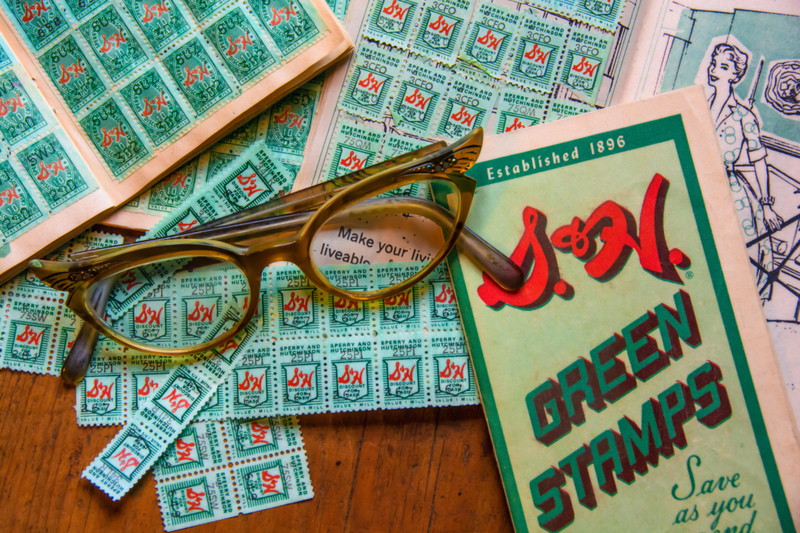 Collect S&H Green Stamps. | Alamy Stock Photo by Phoenix Creative