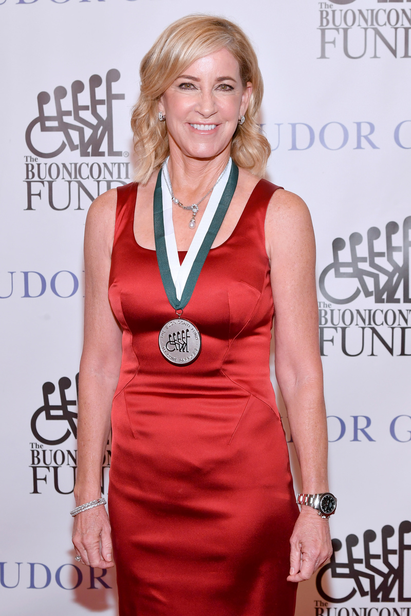 Chris Evert Lloyd - Ahora | Getty Images Photo by Mike Coppola