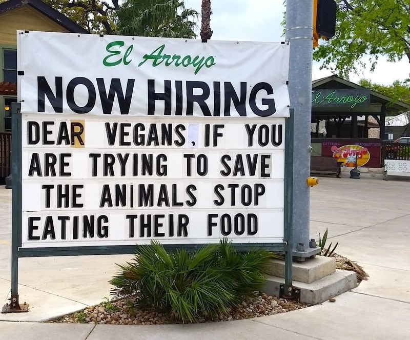 Queridos veganos | Facebook/@elarroyoatx