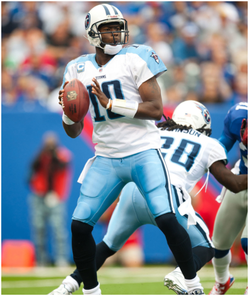 Vince Young | Getty Images Photo by Rob Tringali/SportsChrome