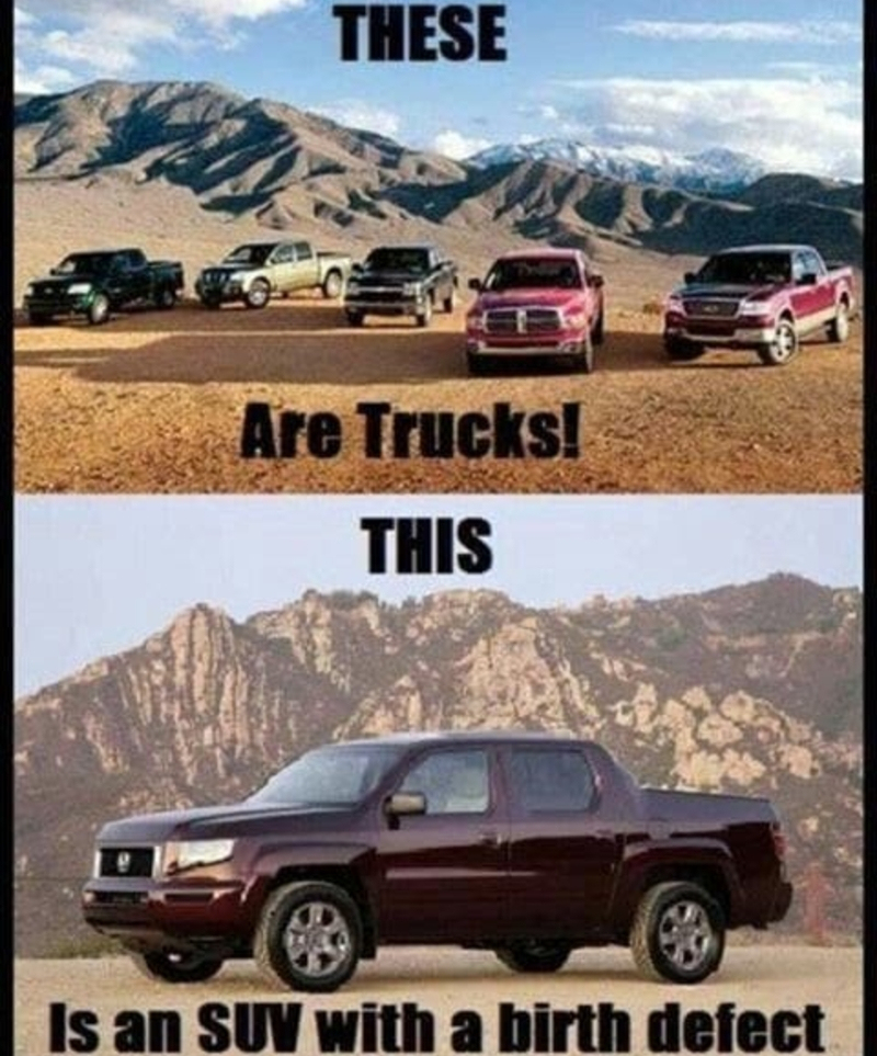 Trucks vs SUV | Reddit.com/shrimpsauce91