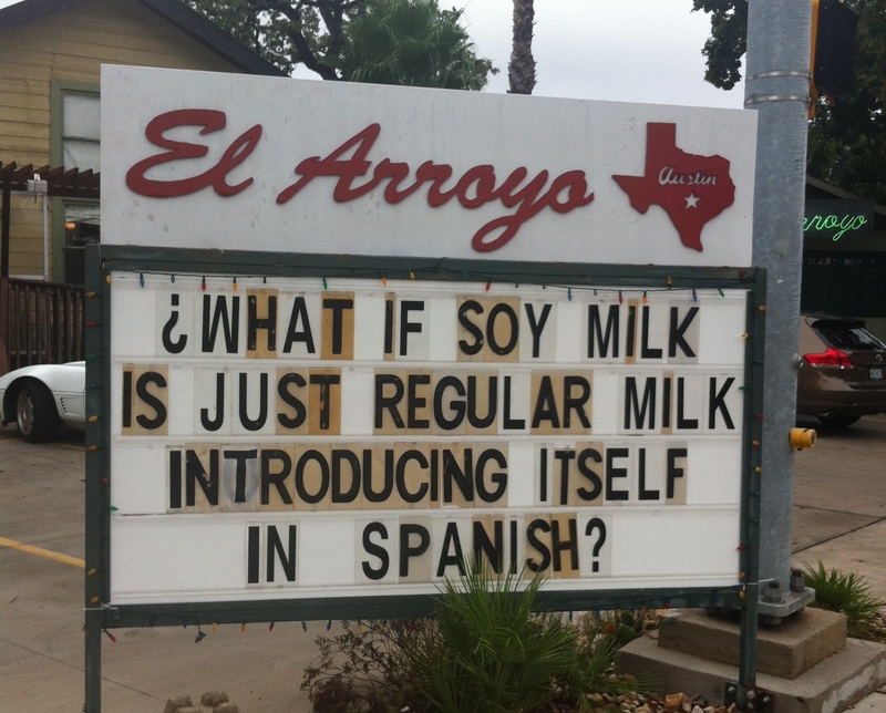 Soy Milk | Facebook/@elarroyoatx