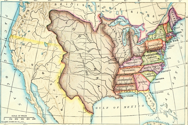 The Louisiana Purchase | Alamy Stock Photo by North Wind Picture Archives