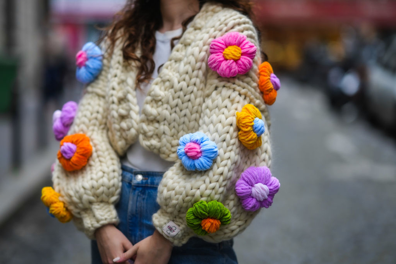Chunky Knit Sweaters | Getty Images Photo by Edward Berthelot