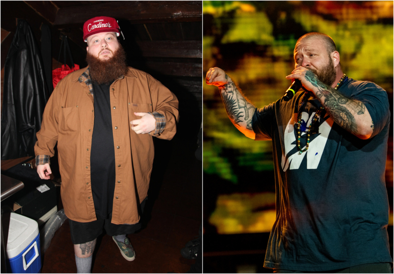 Action Bronson – 57 kilos | Getty Images Photo by Johnny Nunez/WireImage & Timothy Norris/WireImage