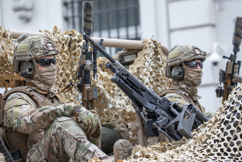 Belgium’s 68th Special Forces Brigade | Getty Images Photo by Olivier Matthys