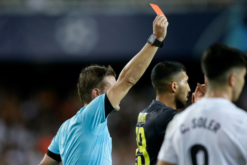 Red Card | Getty Images Photo by Jeroen Meuwsen/Soccrates