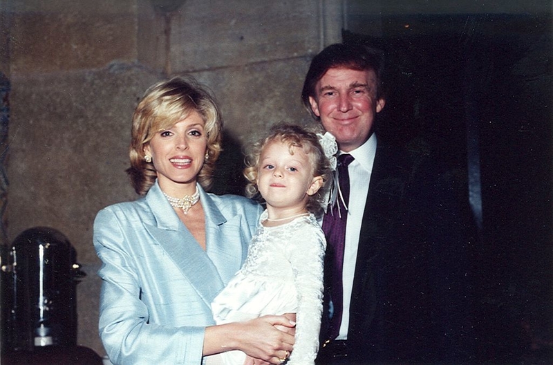 Donald, Marla, and Tiffany | Getty Images Photo by Davidoff Studios
