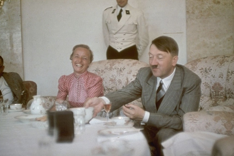 Hitler Sipping Tea Amidst Horrors | Getty Images Photo by Hugo Jaeger/Timepix