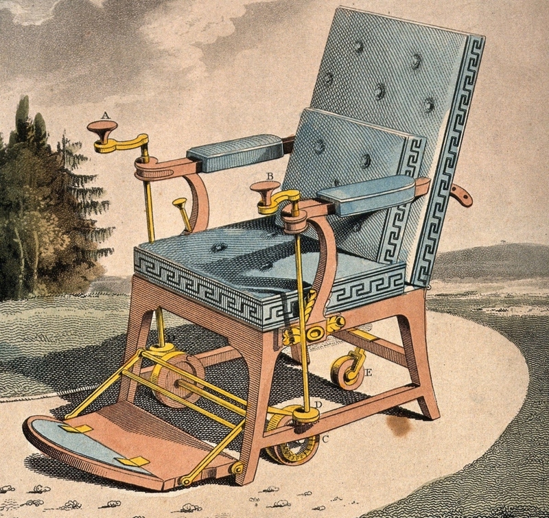 Mechanized Magic Chair | Alamy Stock Photo