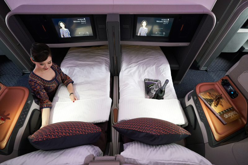 La lujosa Singapore Airlines | Getty Images Photo by Nicky Loh/Bloomberg 
