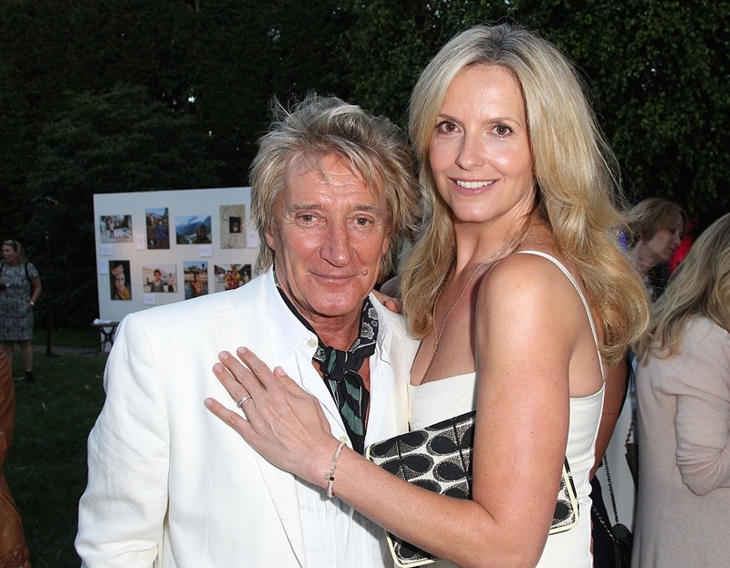 Rod Stewart and Penny Lancaster | Getty Images Photo by David Buchan