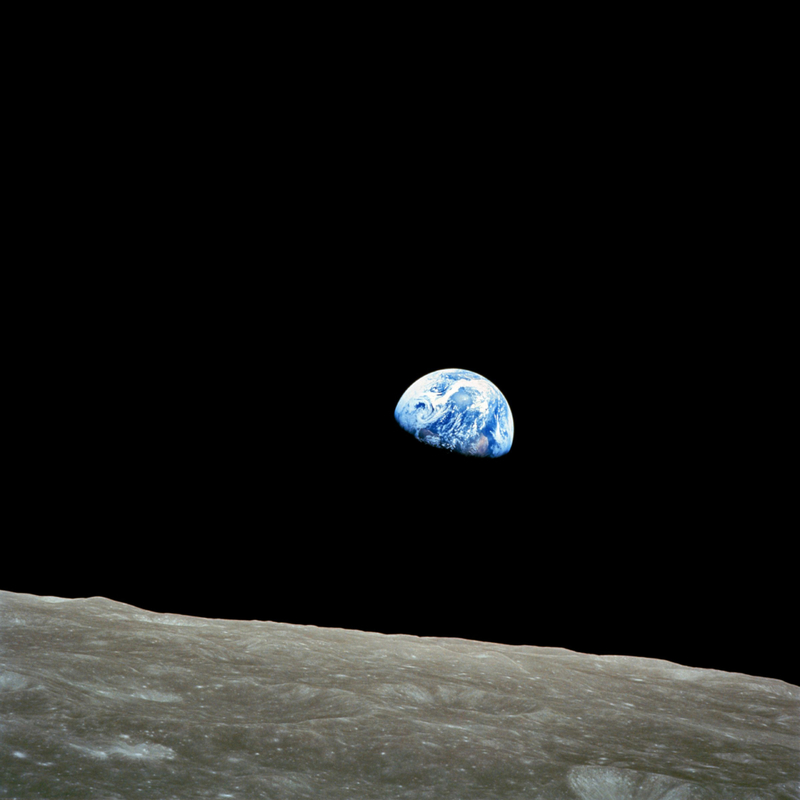 Salida de la Tierra, 1968 | Alamy Stock Photo by NASA Photo