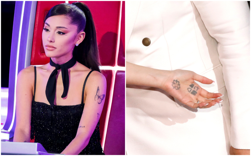 Ariana Grande's Meaningful Tattoos | Getty Images Photo by Trae Patton/NBC/NBCU Photo Bank