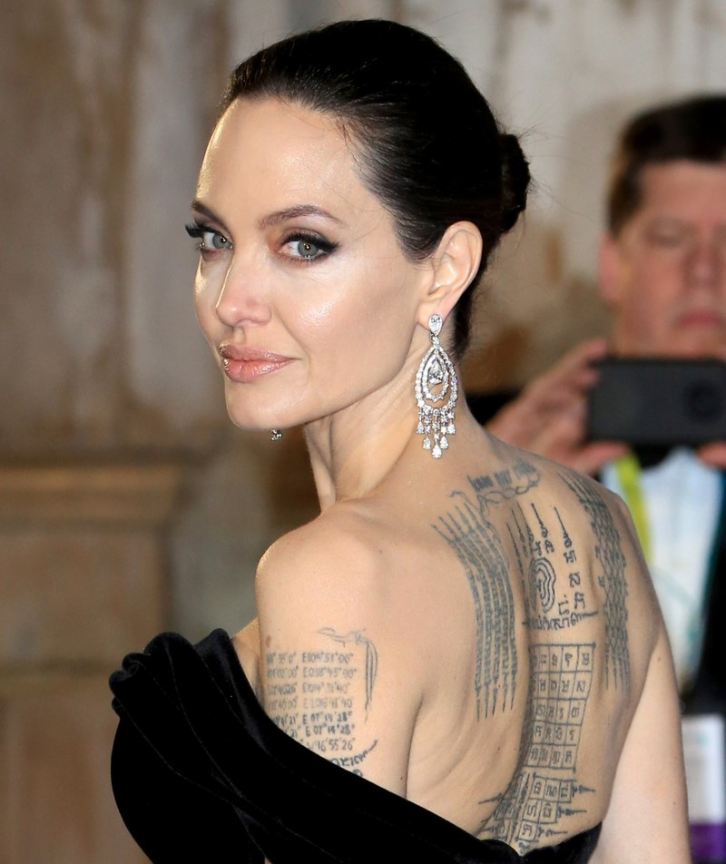 Angelina Jolie's Full Ink Gallery | Fred Duval/Shutterstock