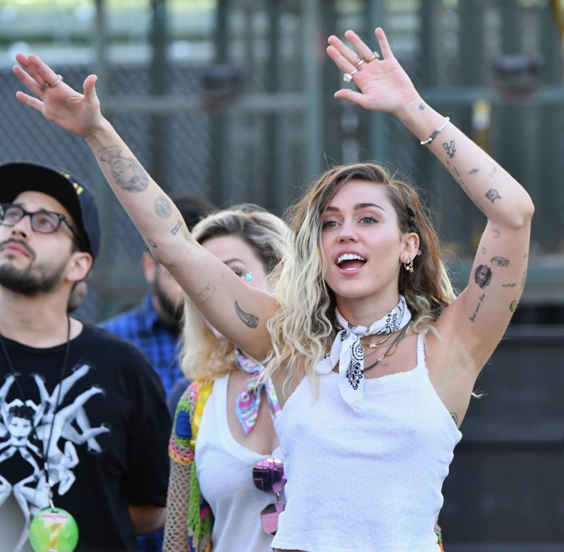 Miley Cyrus's Permanent Ink | Getty Images Photo by Jeff Kravitz/FilmMagic