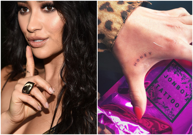 Shay Mitchell Likes to Sport Some Ink | Getty Images Photo by Amanda Edwards/WireImage & Instagram/@shaymitchell