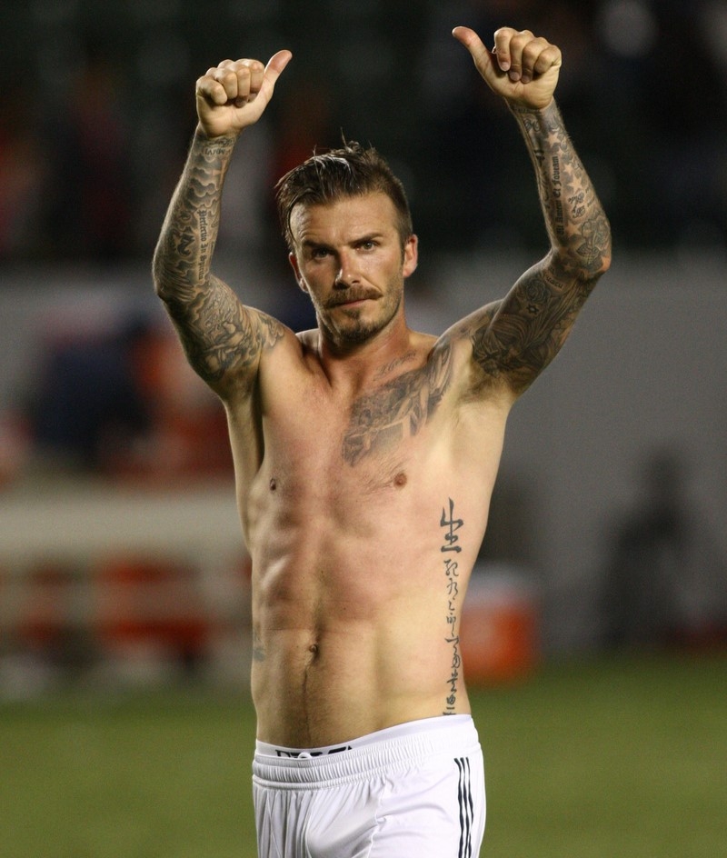 David Beckham Can't Get Enough of Tattoos | Alamy Stock Photo by Allstar Picture Library 