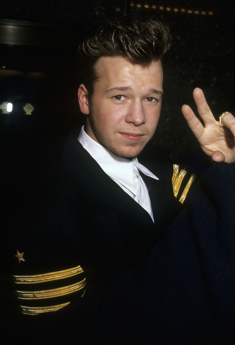 Donnie Wahlberg Then | Getty Images Photo by Vinnie Zuffante/Michael Ochs Archives