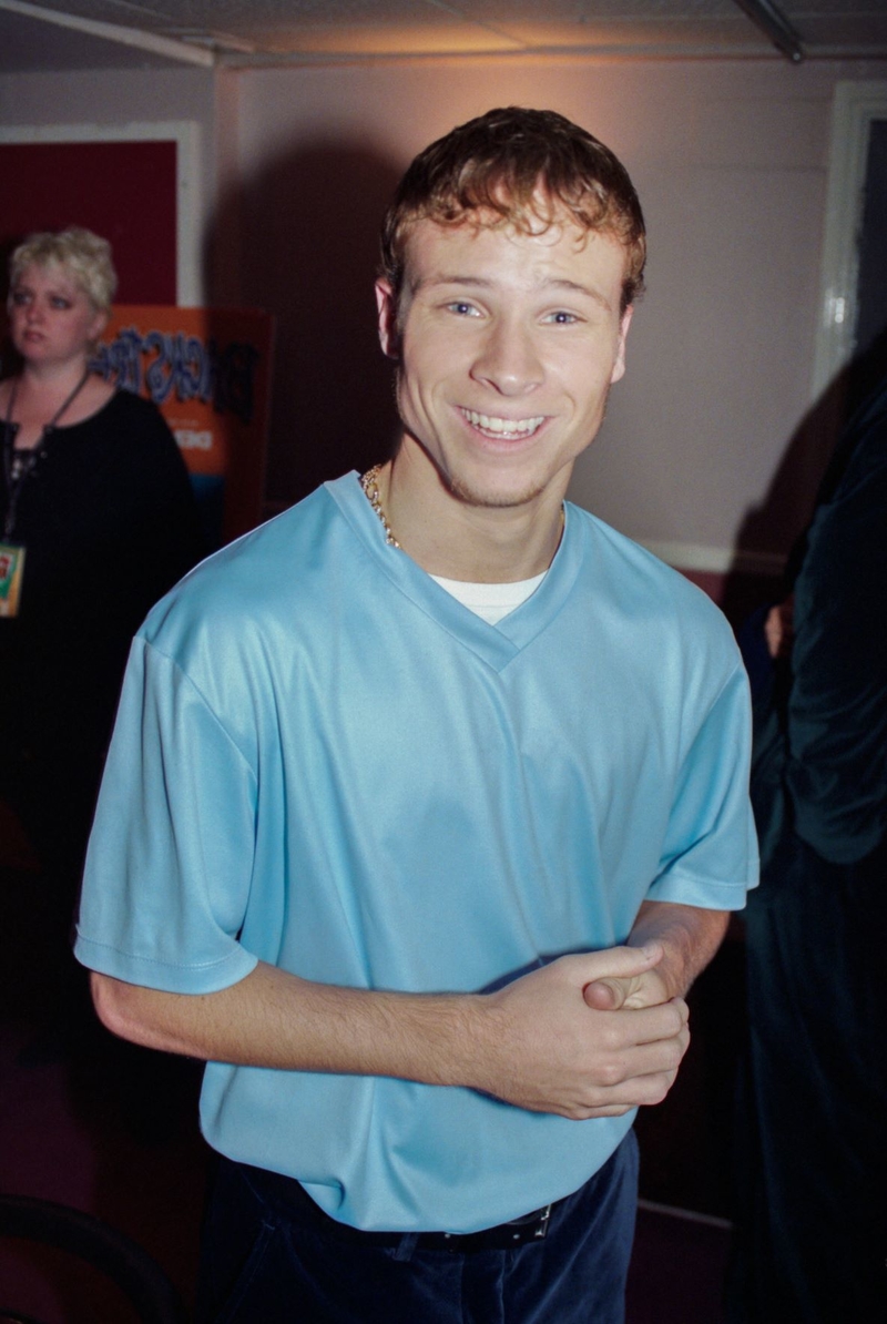 Brian Littrell Then | Getty Images Photo by JMEnternational