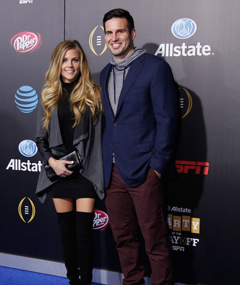 Christian Ponder und Samantha Ponder | Getty Images Photo by Mike Moore
