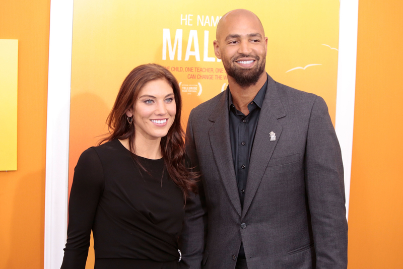 Jeremy Stevens und Hope Solo | Getty Images Photo by Taylor Hill/FilmMagic