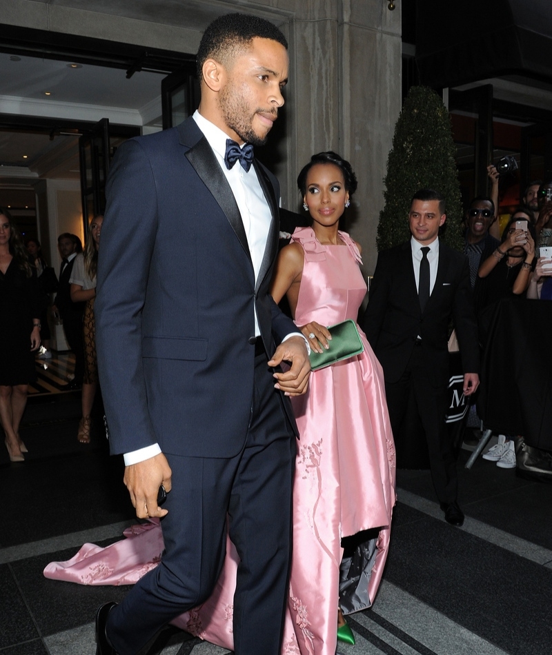 Nnamdi Asomugha und Kerry Washington | Getty Images Photo by Andrew Toth