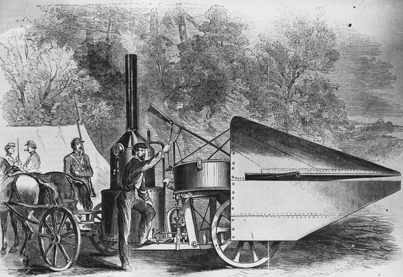 The Legendary Steam Gun on Wheels | Getty Images Photo by Three Lions