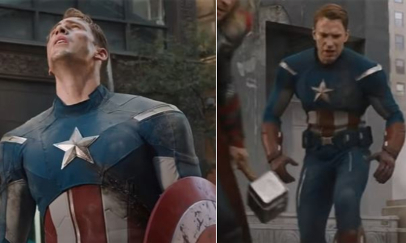 “The Avengers”: Cap's Armor is Undamaged | Youtube.com/Lania