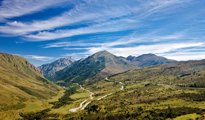 The Mountain Border of Andorra | Alamy Stock Photo