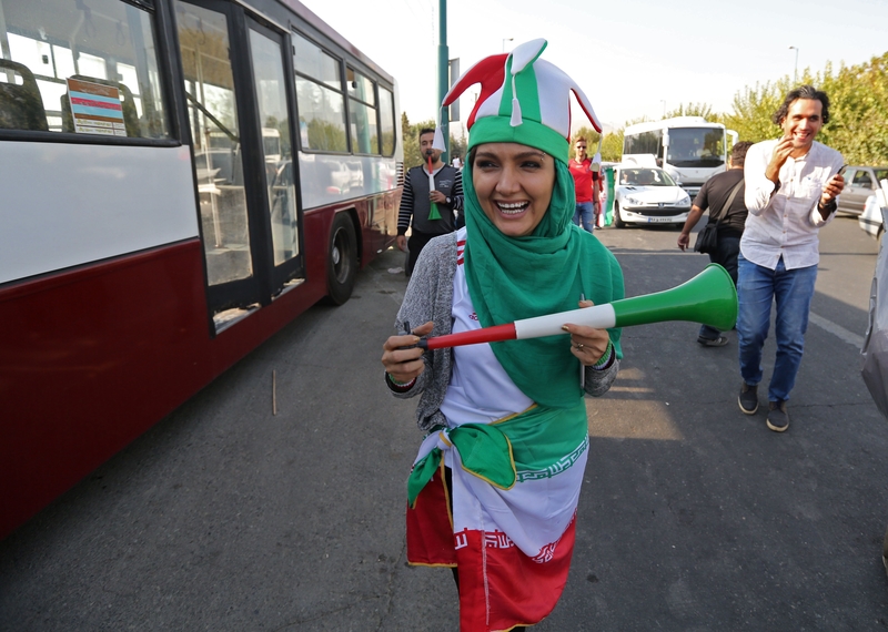 History Made in Tehran | Getty Images Photo by ATTA KENARE / AFP