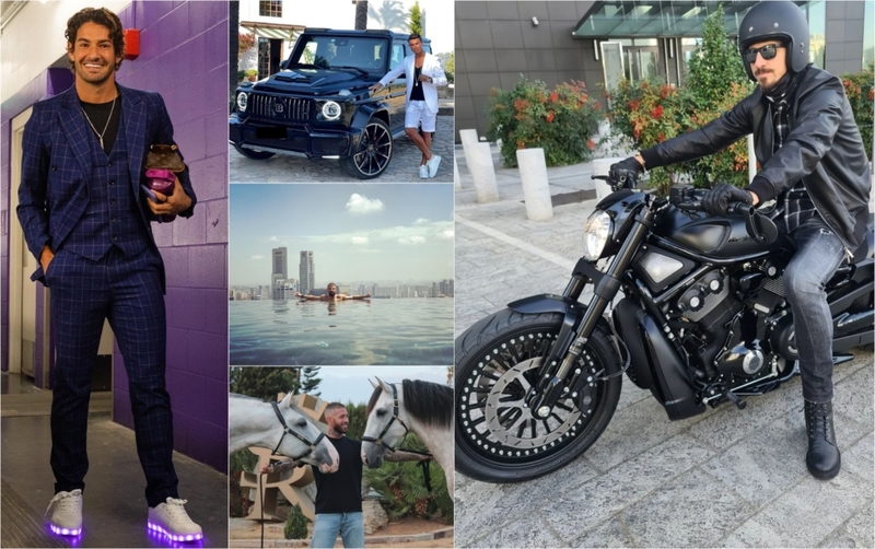 Estos son los jugadores de fútbol más ricos del mundo | Instagram/@pato & Instagram/@cristiano & Instagram/@3gerardpique & Instagram/@sergioramos & Instagram/@iamzlatanibrahimovic