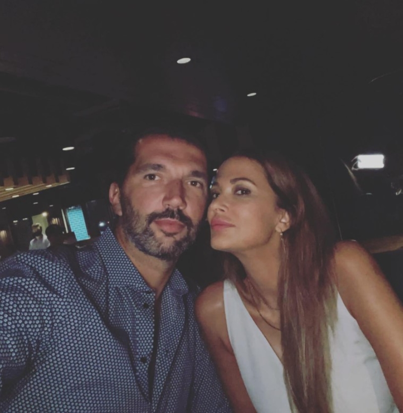 Aleka Kamila y Peja Stojaković | Instagram/@alekakamila