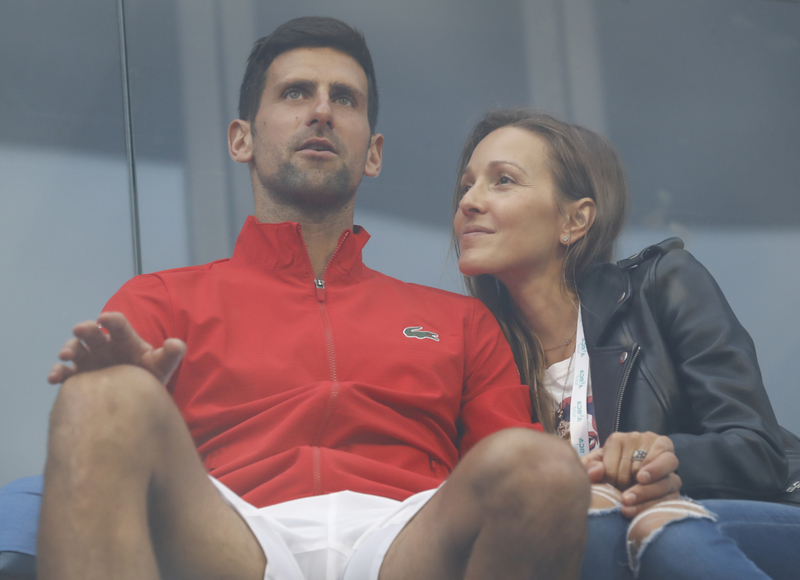 Jelena Djokovic y Novak Djokovic | Getty Images Photo by Srdjan Stevanovic