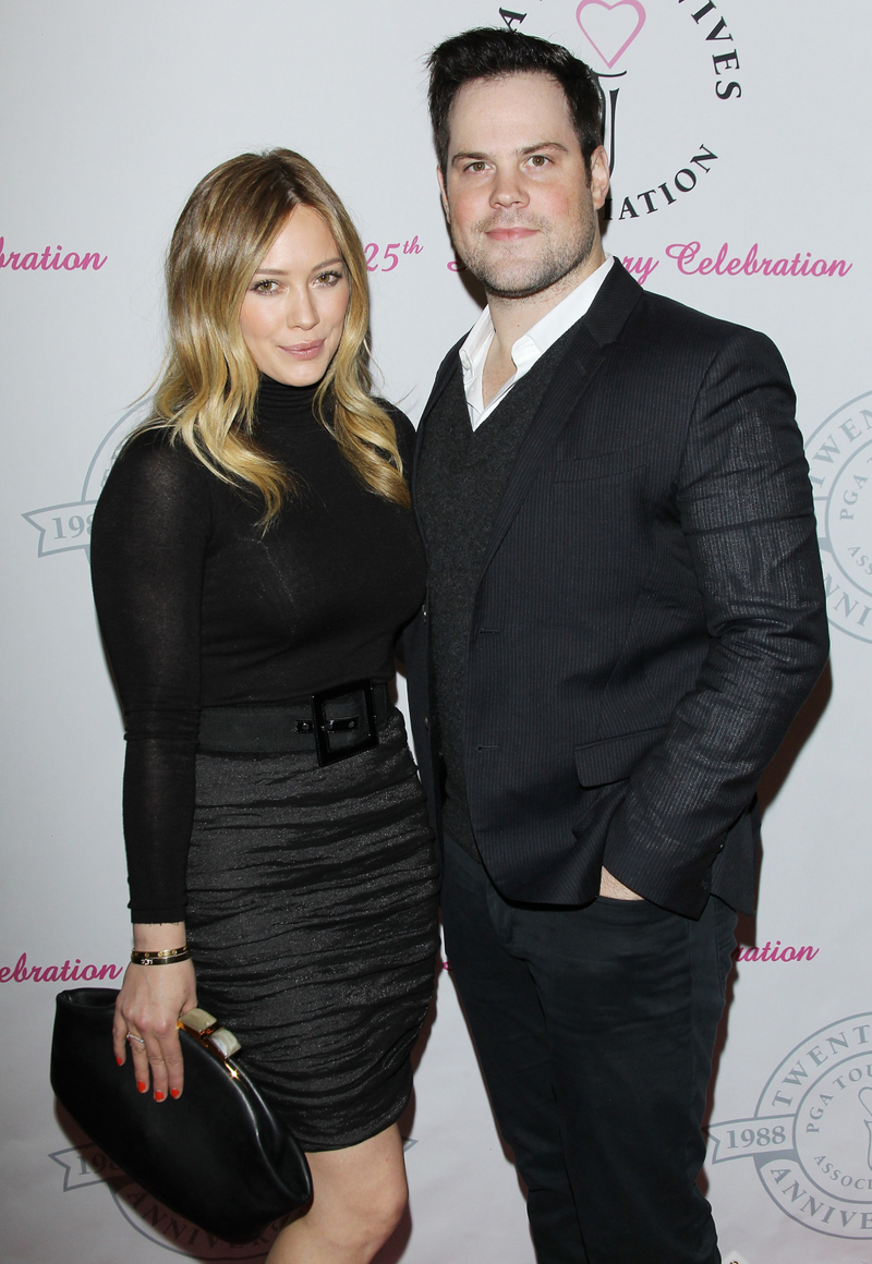 Hillary Duff y Mike Comrie | Getty Images Photo by Michael Tran/FilmMagic