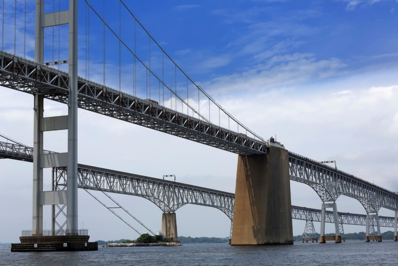 Puente de la Bahía de Chesapeake, Maryland | Alamy Stock Photo by Louise Heusinkveld 