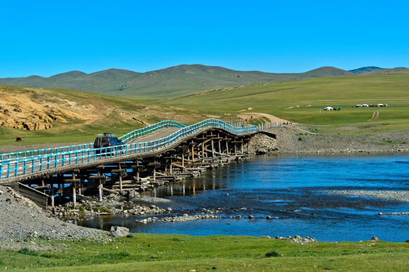 Puente de los lagos Khurgan y Khoton, Mongolia | Alamy Stock Photo by Guenter Fischer/imageBROKER.com GmbH & Co. KG