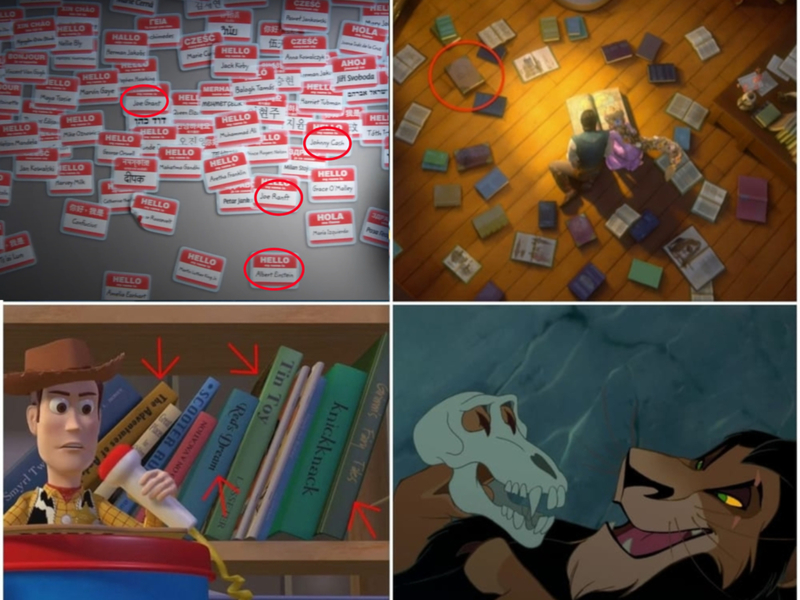Detalles ocultos que probablemente hayas pasado por alto en las películas de Disney y Pixar | Youtube.com/Movie House & Crazy Nate & Alamy Stock Photo & The Film Theorists