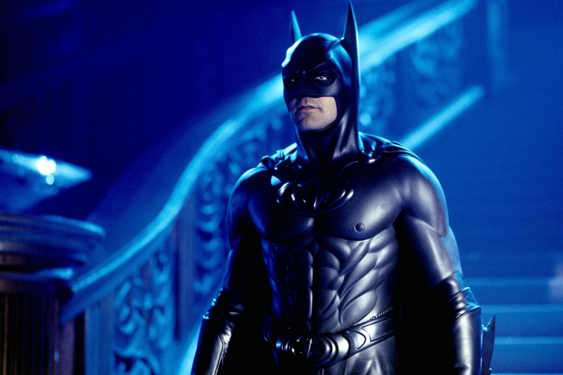 George Clooney as Batman in Batman & Robin | Alamy Stock Photo