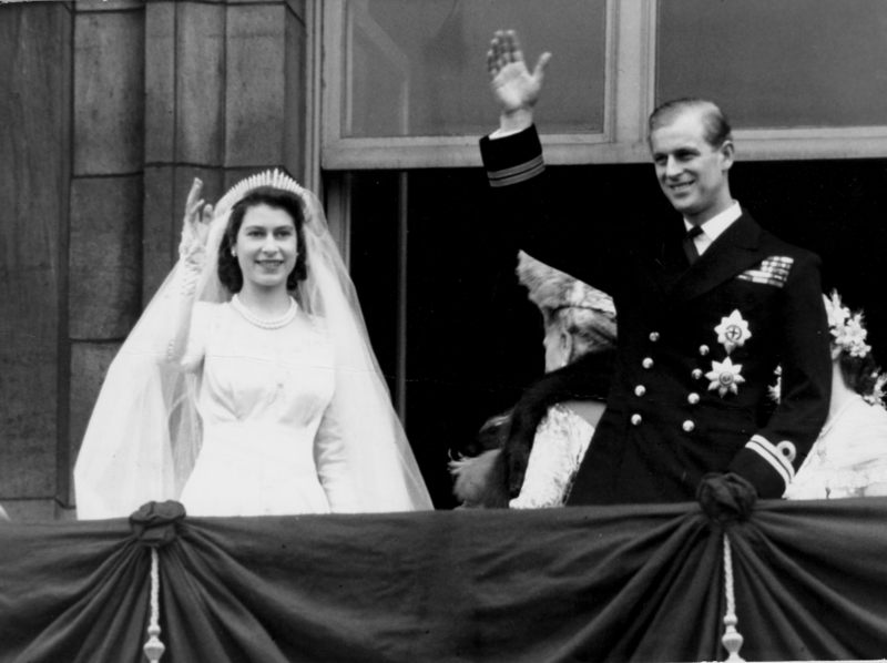 Princess Elizabeth Marries Philip Mountbatten | Alamy Stock Photo by Smith Archive