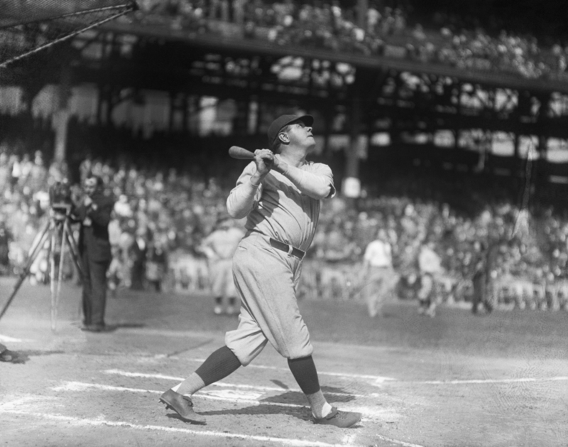 Babe Ruth (1927) | Getty Images Photo by Bettmann
