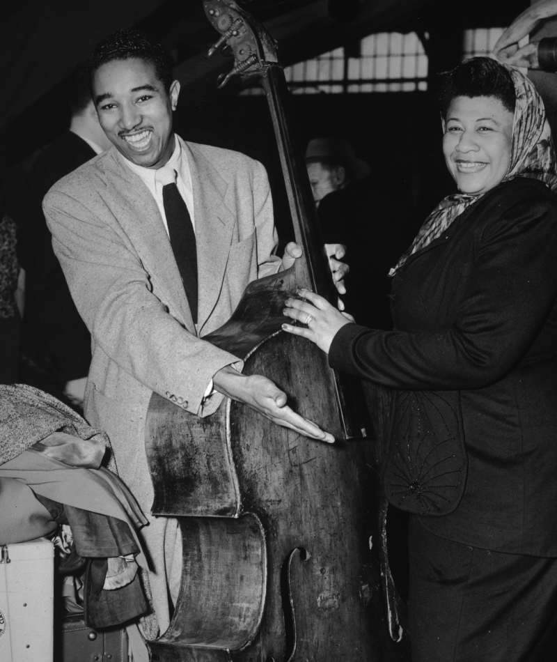 Ella Fitzgerald and Ray Brown | Getty Images Photo by Metronome