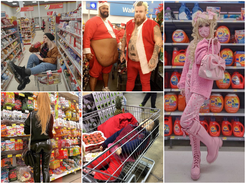 No vas a creer cómo fue vestida esta gente al supermercado | Instagram/@gerd0s & @mikebuseyshow & @nicolettascieri & @heytherelizpace & @rincastles