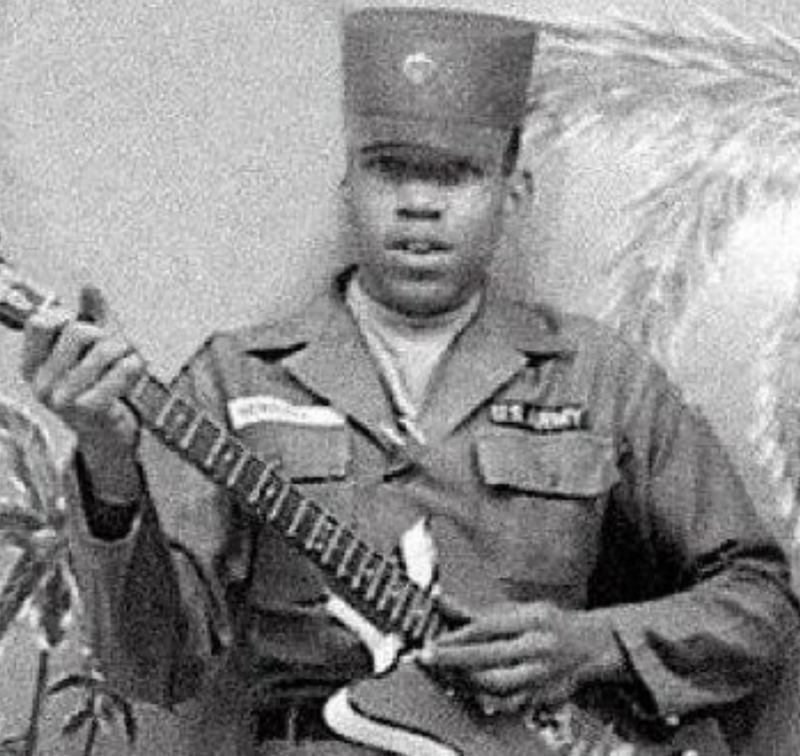 Los días del ejército de Jimi Hendrix | Alamy Stock Photo