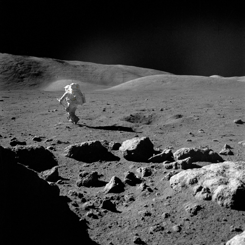 Aterrizaje en la Luna en 1972 | Alamy Stock Photo